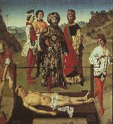 Dieric Bouts The Martyrdom of St.Erasmus oil painting on canvas